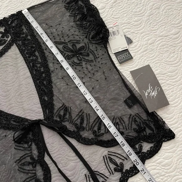 NWT Adrianna Papell Beaded Jacket - Size Large - Picture 11 of 14